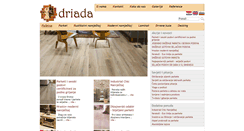 Desktop Screenshot of driada.hr